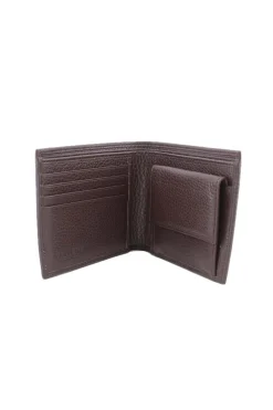 Portafoglio in pelle Micron con portamonete