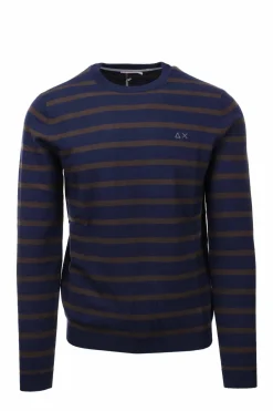 Pullover girocollo fantasia