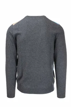 Pullover girocollo rombi