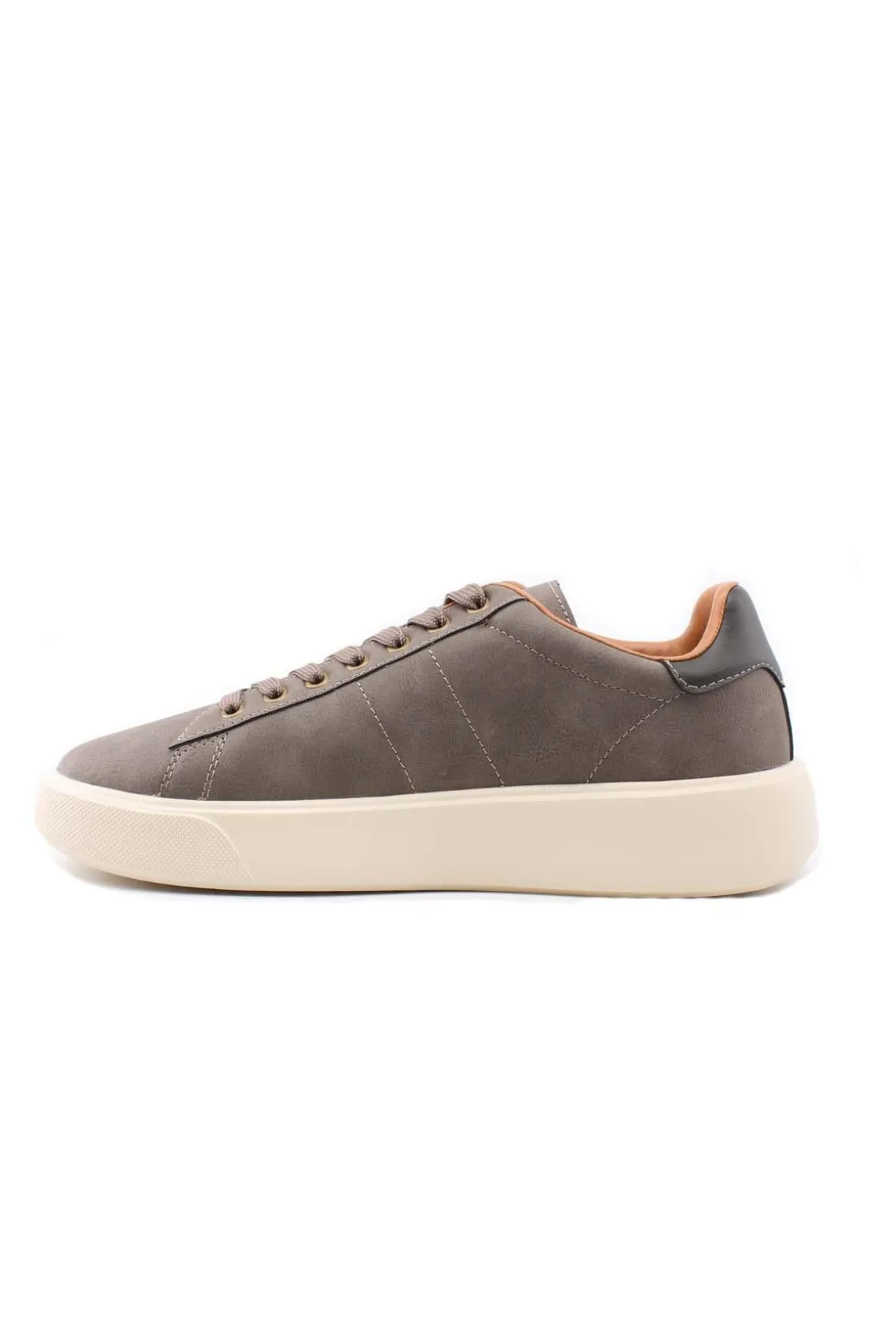 Scarpe Sneaker in pelle con scudetto Buck01