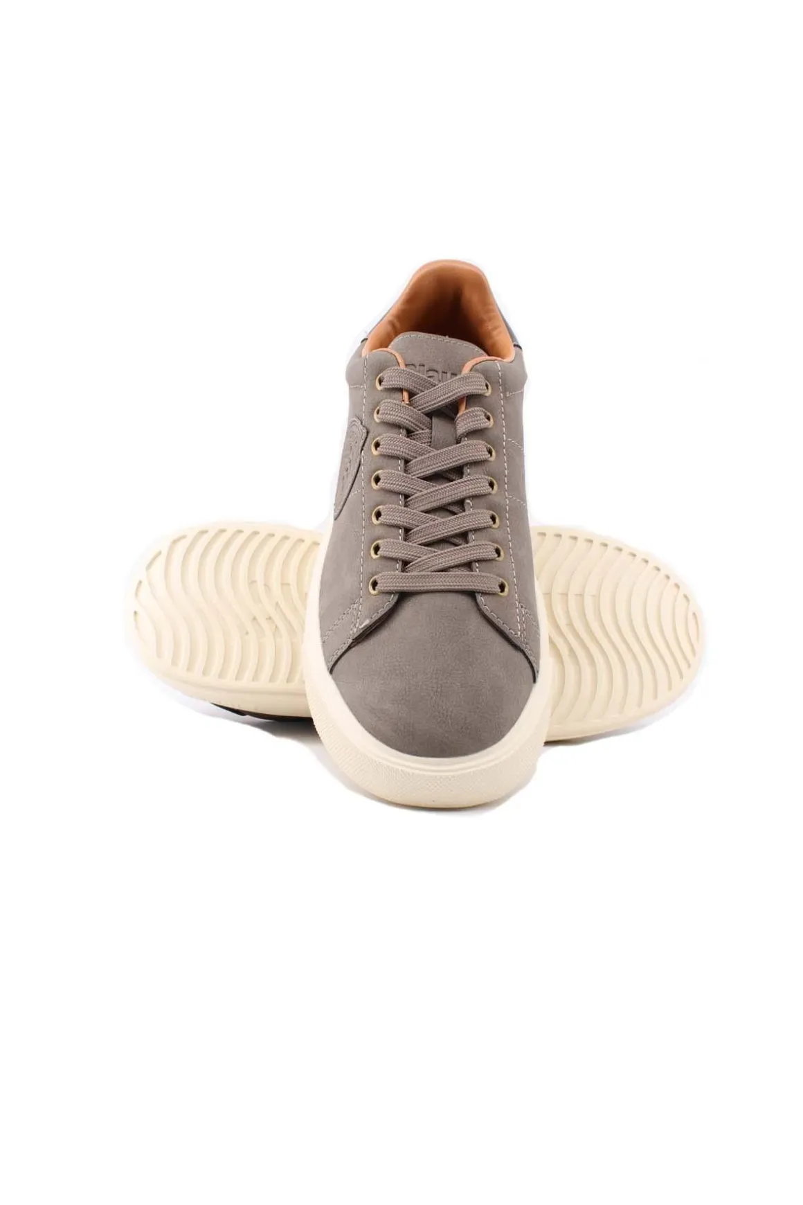 Scarpe Sneaker in pelle con scudetto Buck01