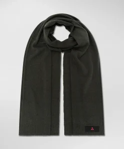 Sciarpa in misto lana con logo