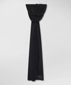 Sciarpa in misto lana con logo