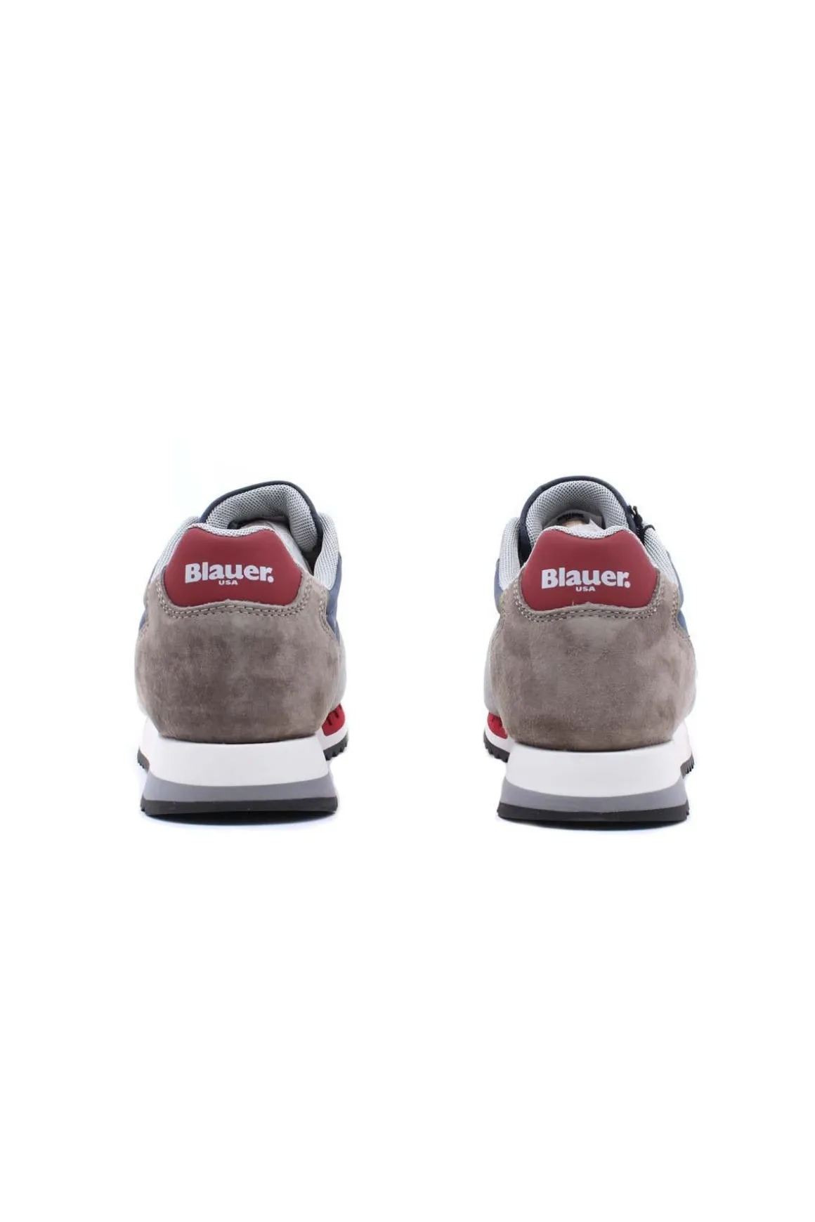 Sneaker Uomo con passante logato mesh e Cordura queens01