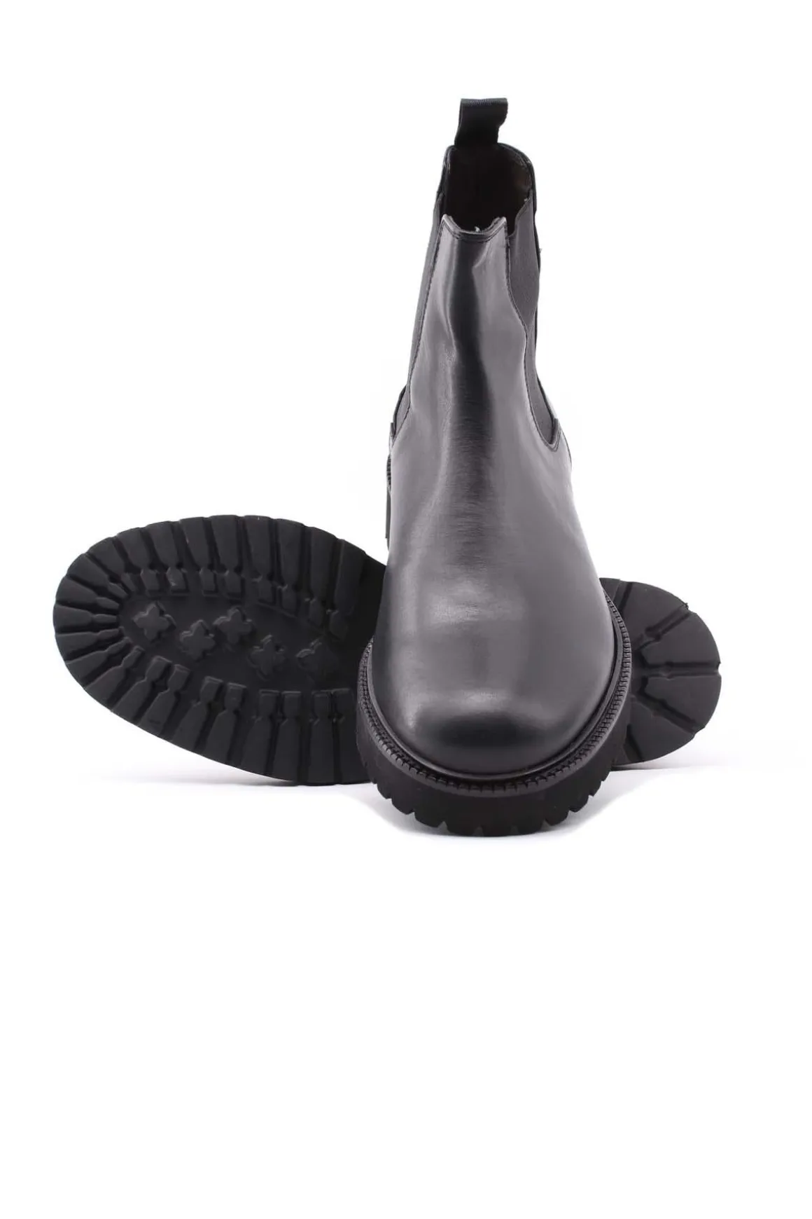 Stivaletti Beatles in pelle