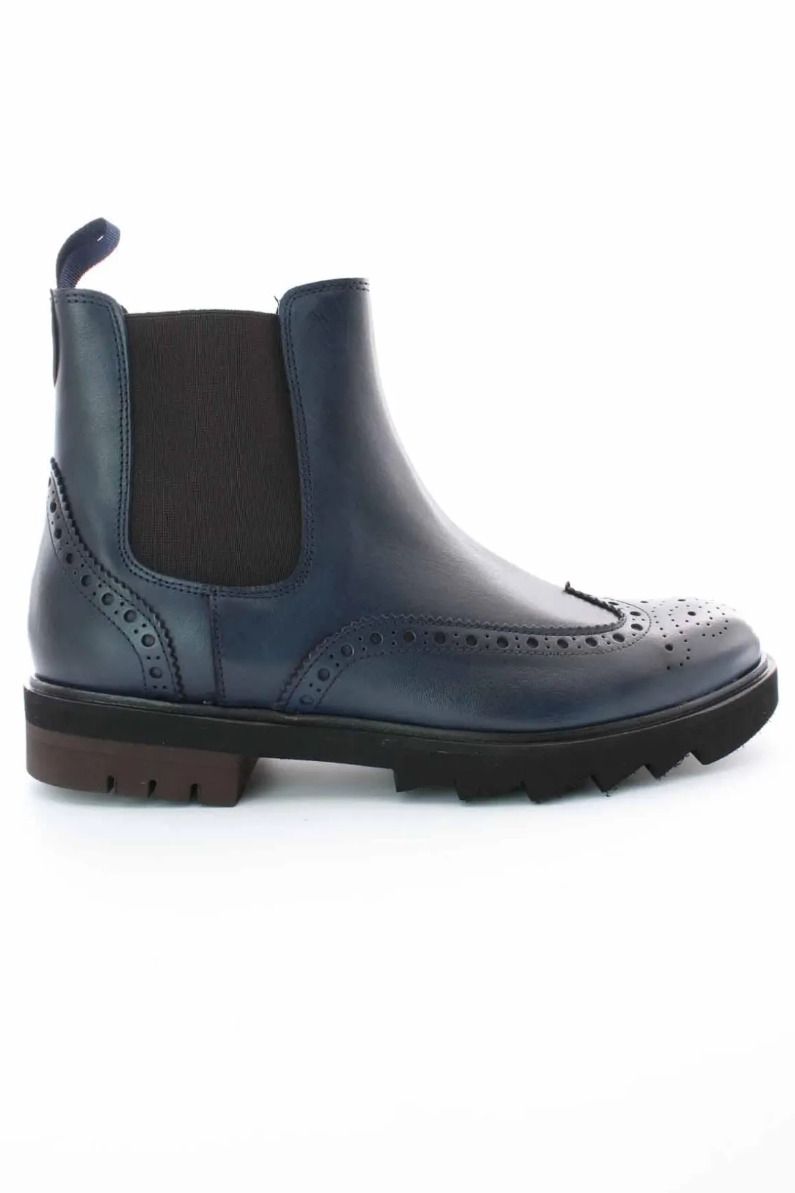 Stivaletti Chelsea Beatles in pelle