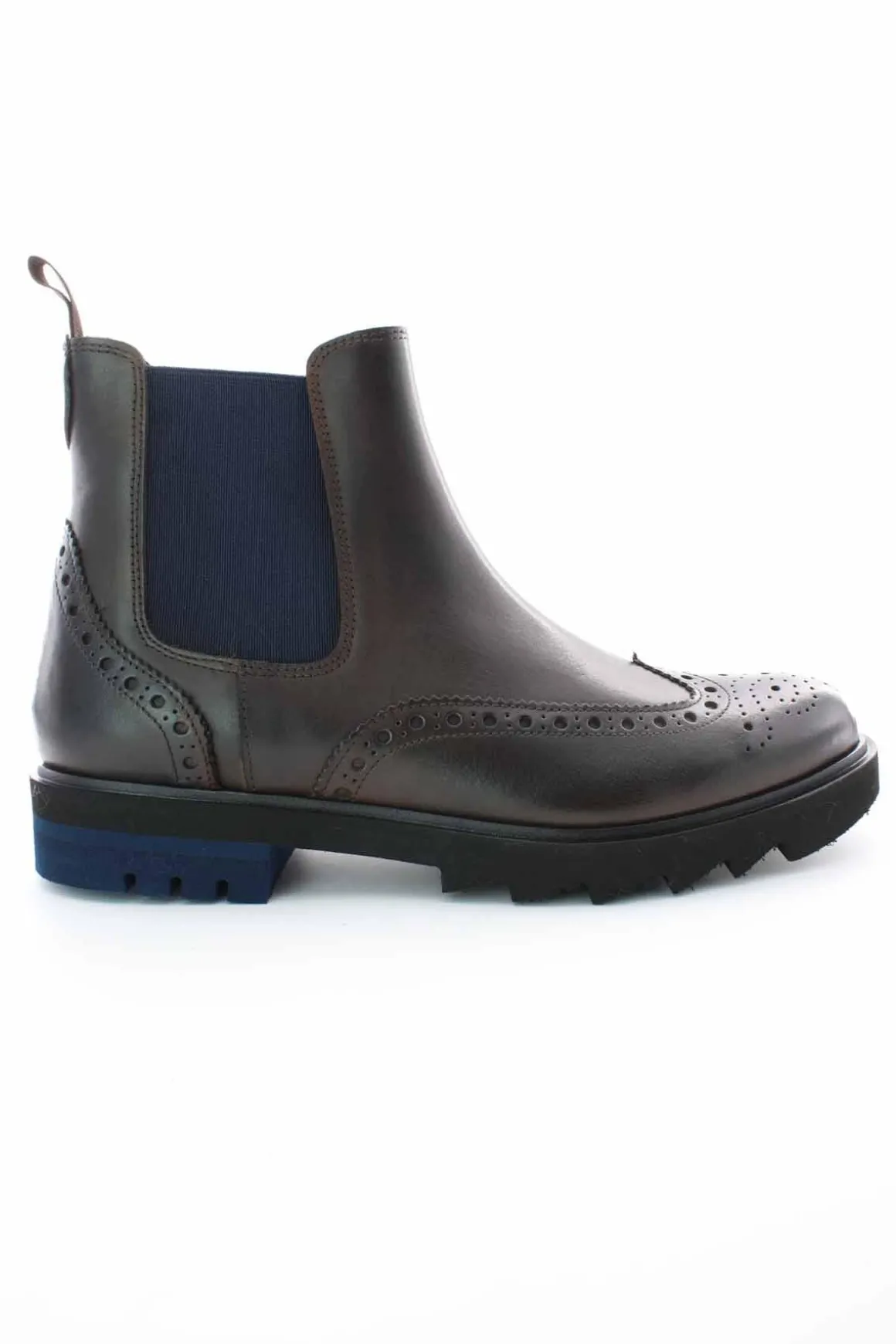 Stivaletti Chelsea Beatles in pelle