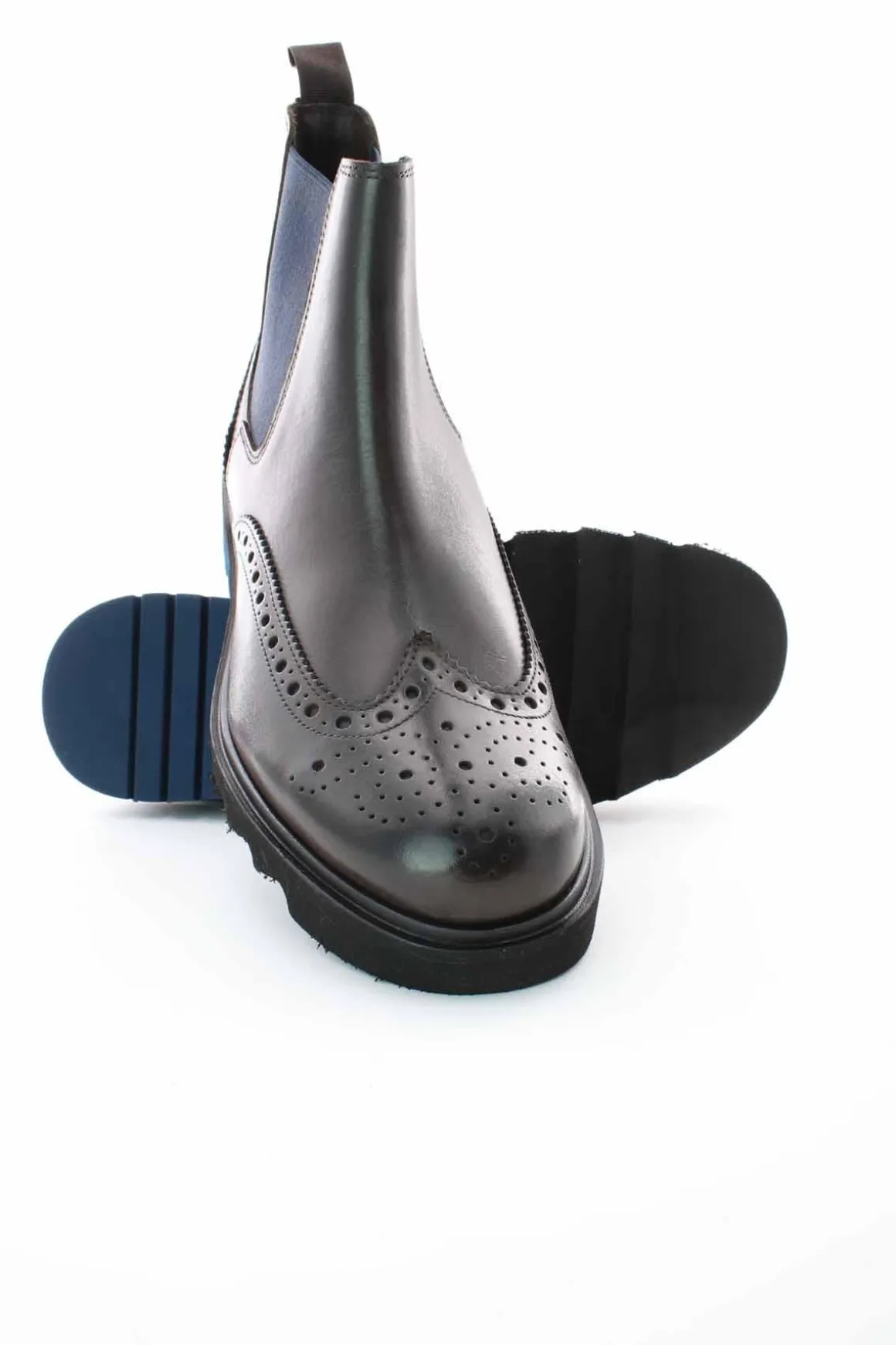 Stivaletti Chelsea Beatles in pelle