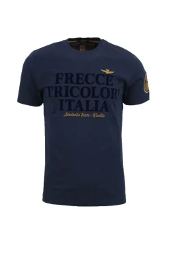 T-shirt con stampa flock Frecce Tricolori Italia