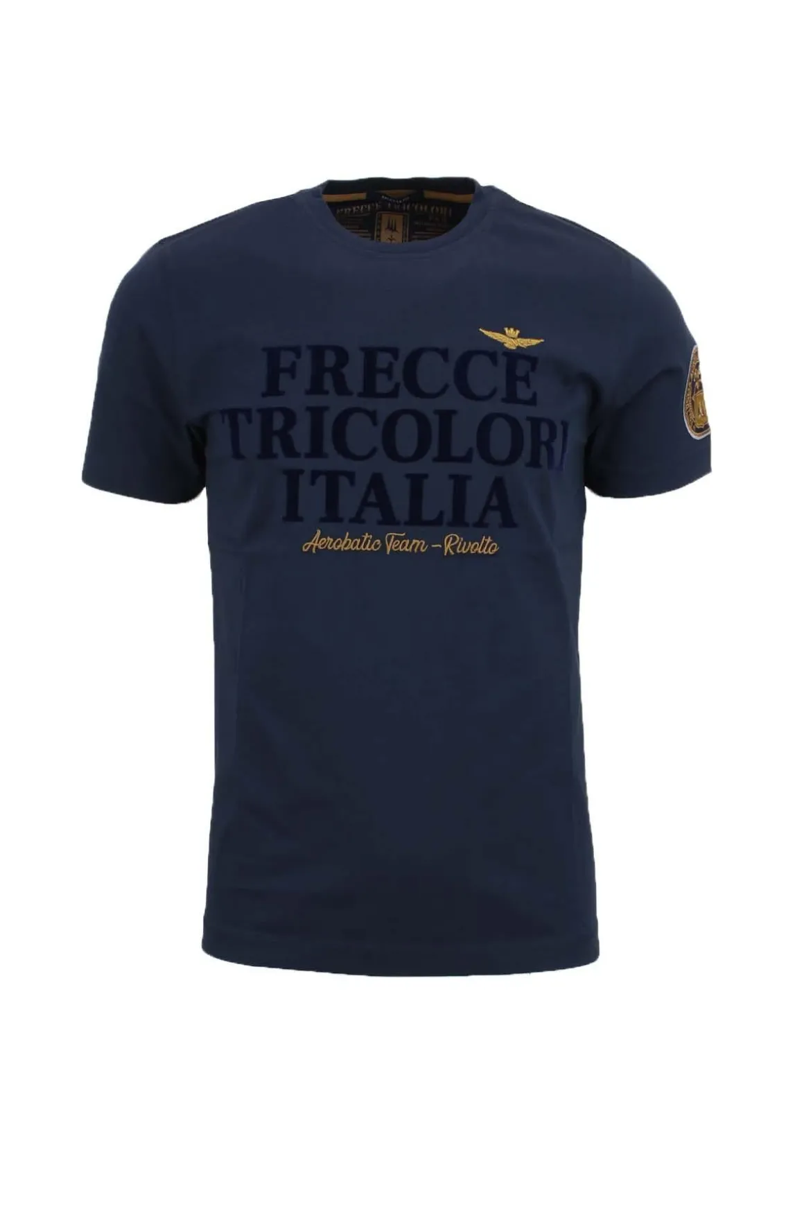 T-shirt con stampa flock Frecce Tricolori Italia