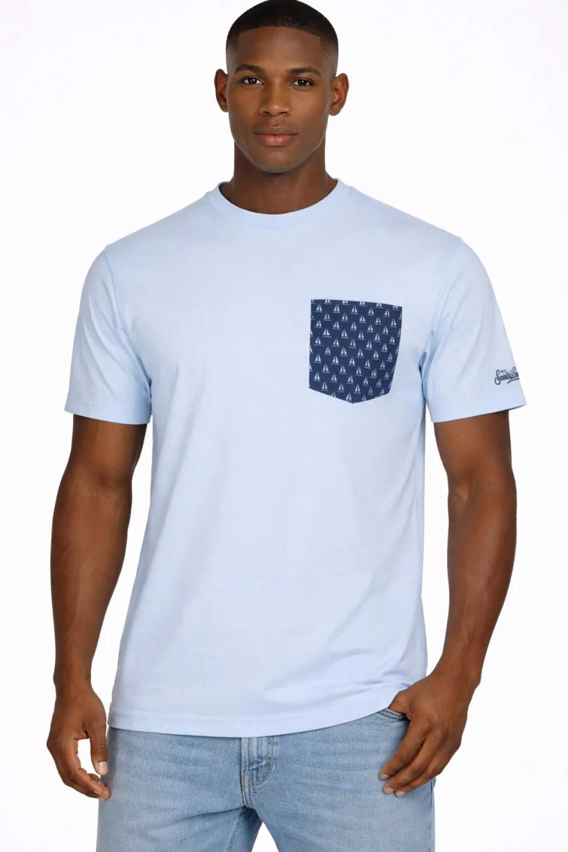 Tshirt con taschino vele