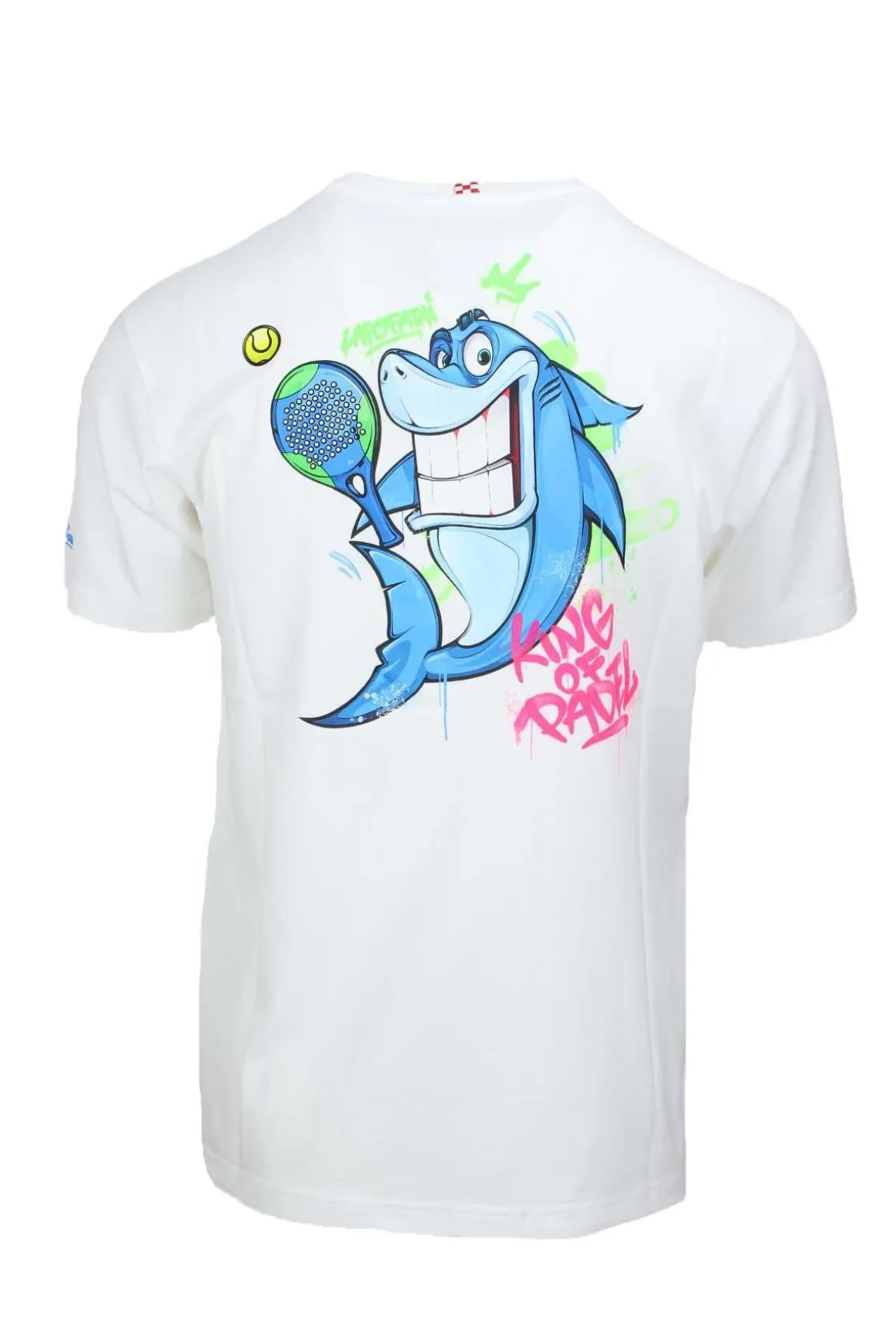 Tshirt Crypto Puppets king of Padel MC2 Saint Barth