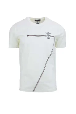 Tshirt frecce tricolori con scie ricamate