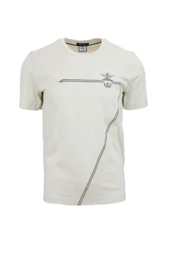 Tshirt frecce tricolori con scie ricamate