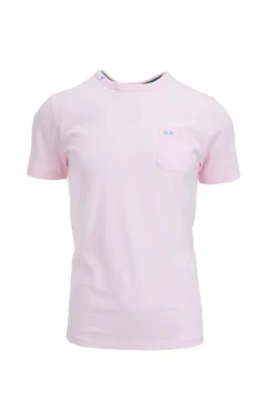 T-shirt in cotone con taschino