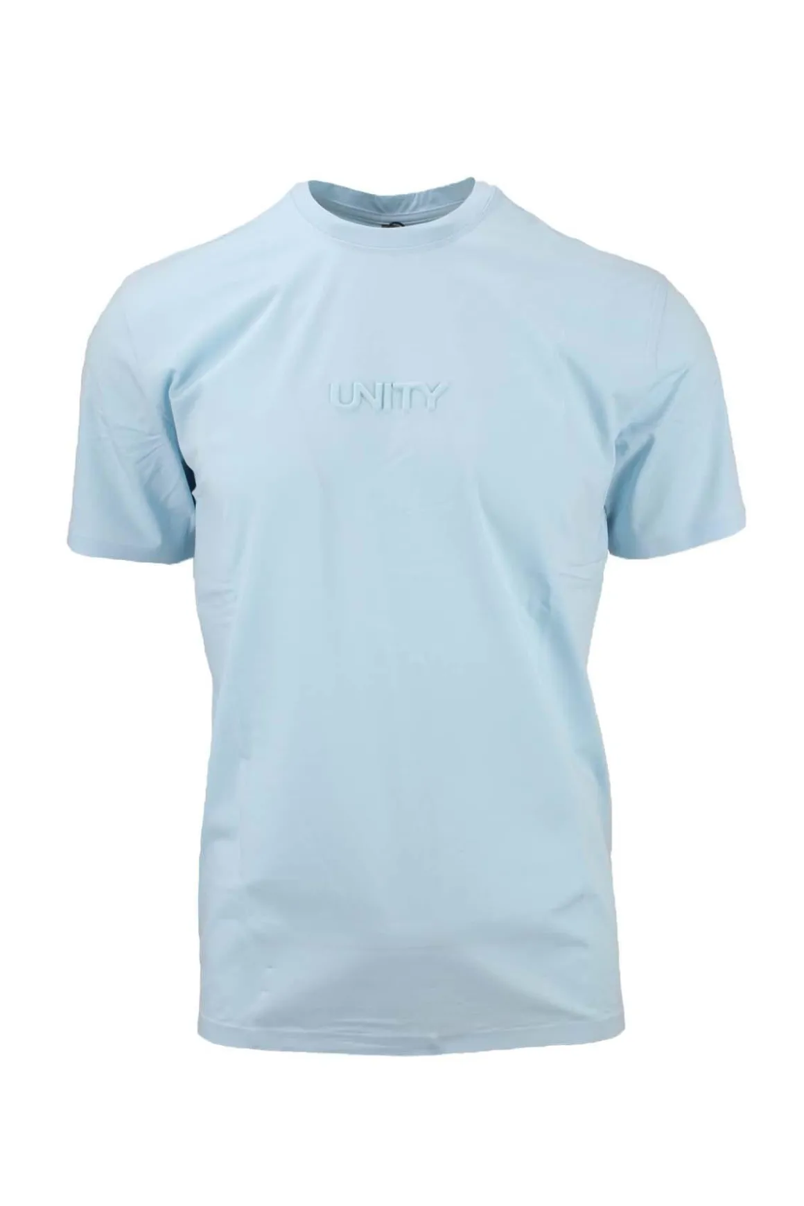 Tshirt in cotone stretch con logo Unity