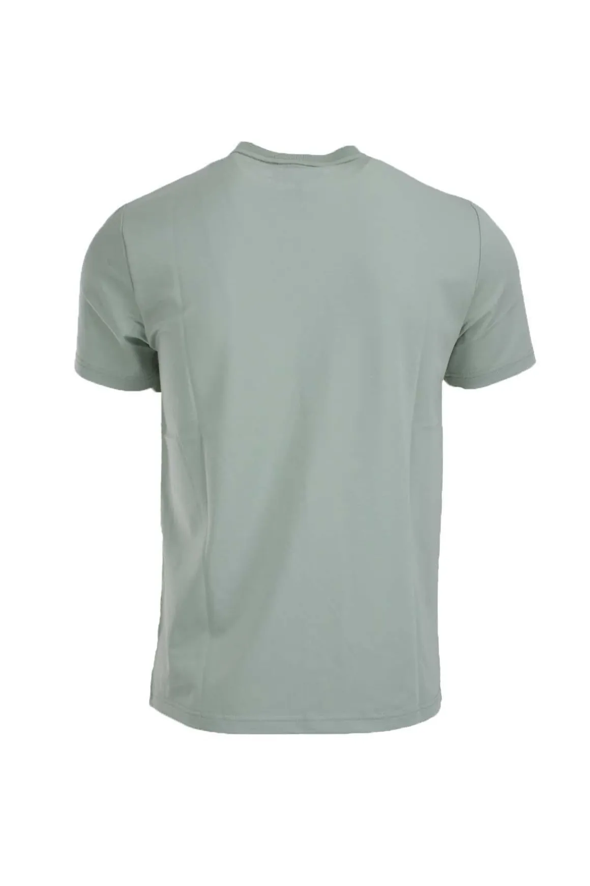 Tshirt in piquet stretch di cotone e seta