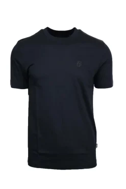 Tshirt mezza manica con logo glitterato double B