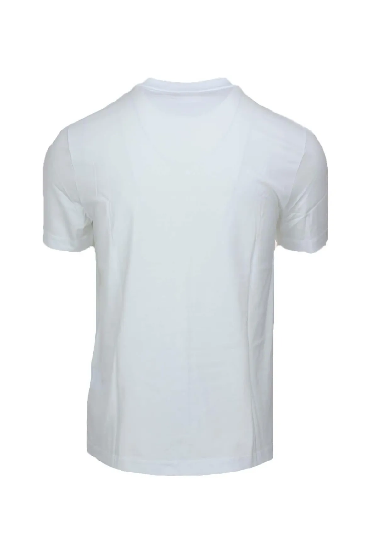 Tshirt mezza manica con maxi logo in tinta