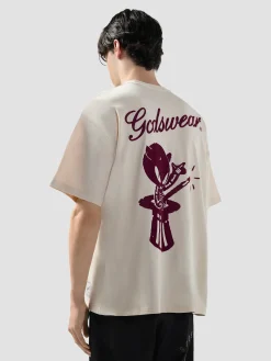 T-Shirt mezza manica con stampa Magic GCDS