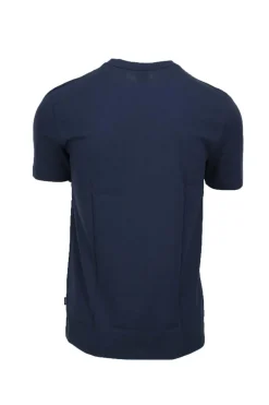 T-shirt mezza manica in cotone con logo Boss