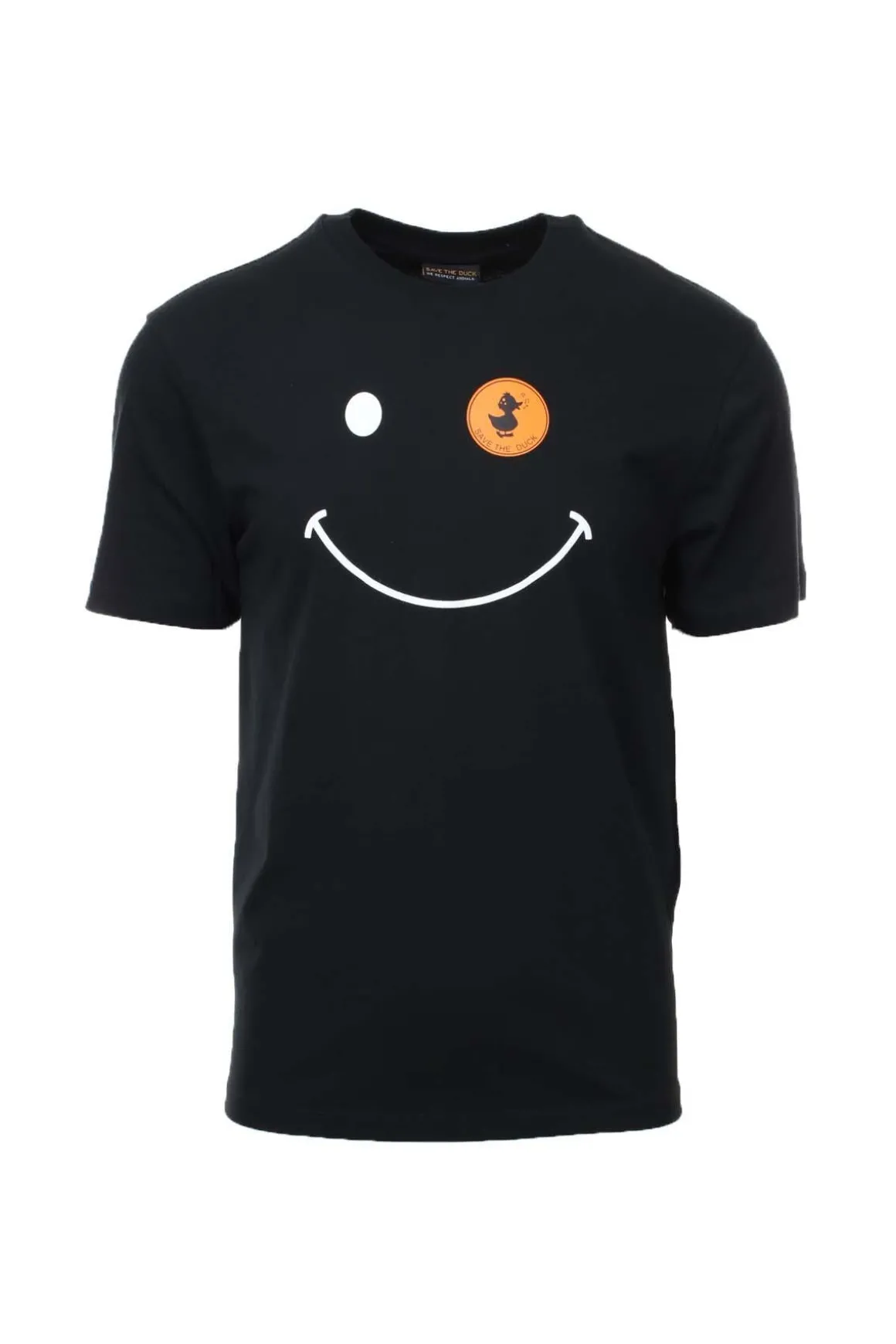T-shirt mezza manica stampa Smile