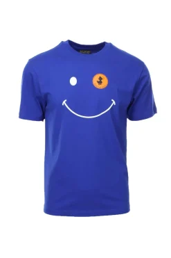 T-shirt mezza manica stampa Smile