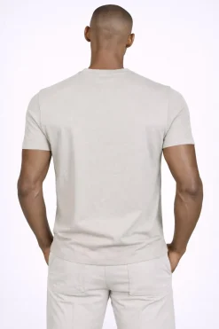 T-Shirt Uomo Cotone con logo ricamato