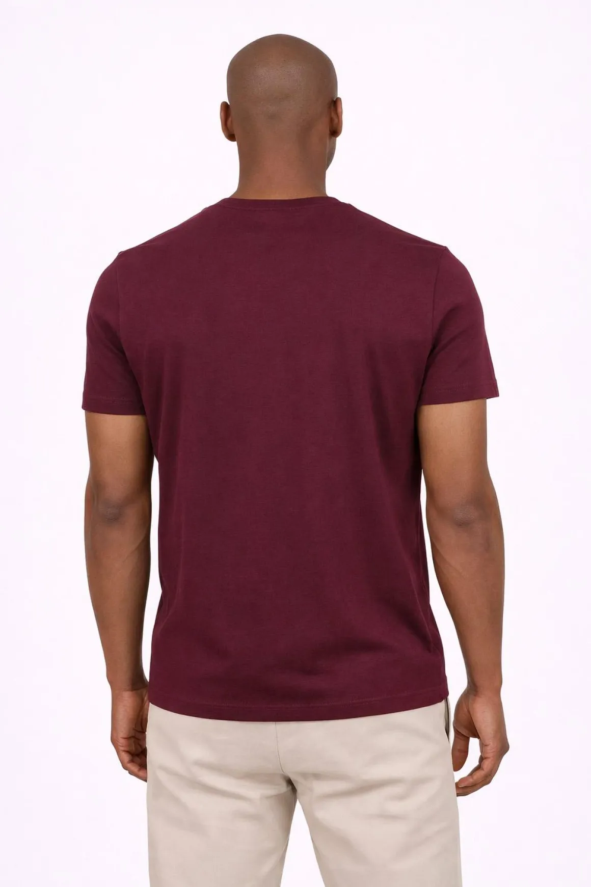 T-Shirt Uomo Cotone con logo ricamato