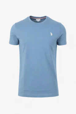 T-Shirt Uomo Cotone con logo ricamato