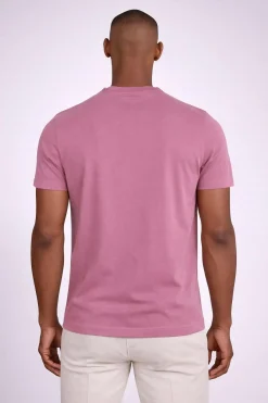 T-Shirt Uomo Cotone con logo ricamato