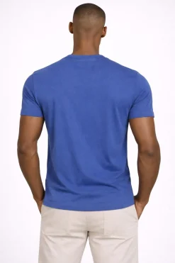 T-Shirt Uomo Cotone con logo ricamato