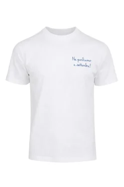 T-Shirt Uomo Cotone Stampa Ne Parliamo a Settembre