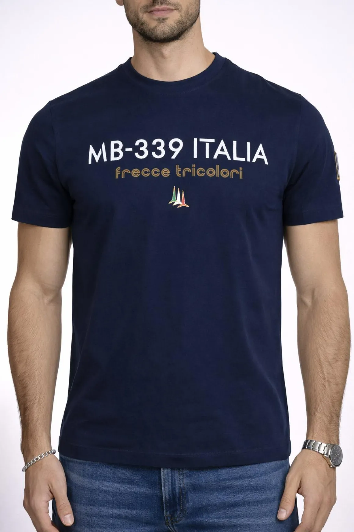 T-Shirt Uomo Frecce Tricolori Cotone