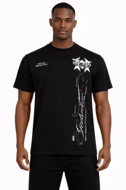 T-Shirt Uomo History Stampa Fronte Retro