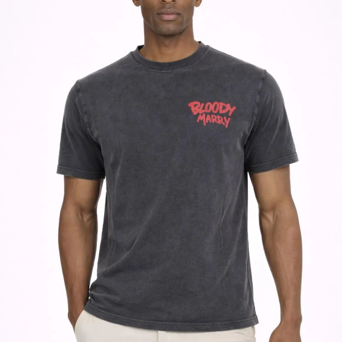 Tshirt Uomo in Cotone Bloody Mary Crypto Puppets