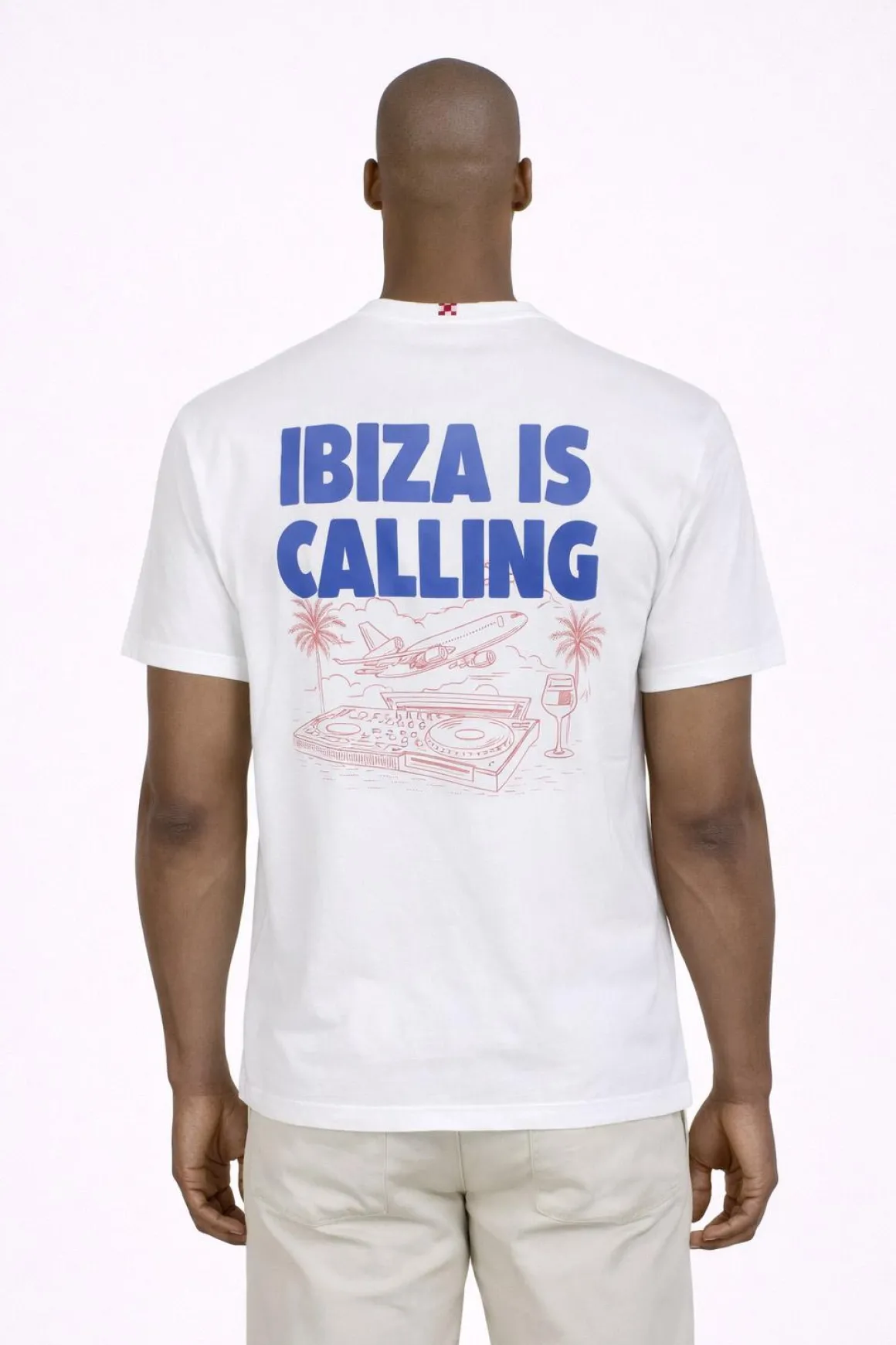 Tshirt Uomo in Cotone Ibiza is Calling