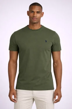 T-shirt uomo in cotone piquet con logo