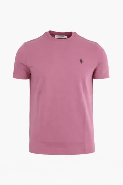 T-shirt uomo in cotone piquet con logo