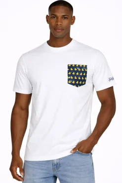 T-Shirt Uomo mezza manica Taschino Paperelle