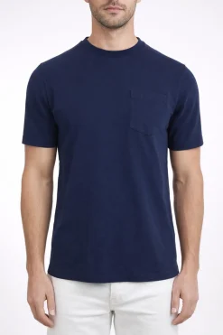 T-Shirt Uomo Piquet Cotone Stretch Taschino
