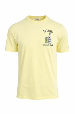 T-shirt uomo ricamo Mojito Social Club in cotone