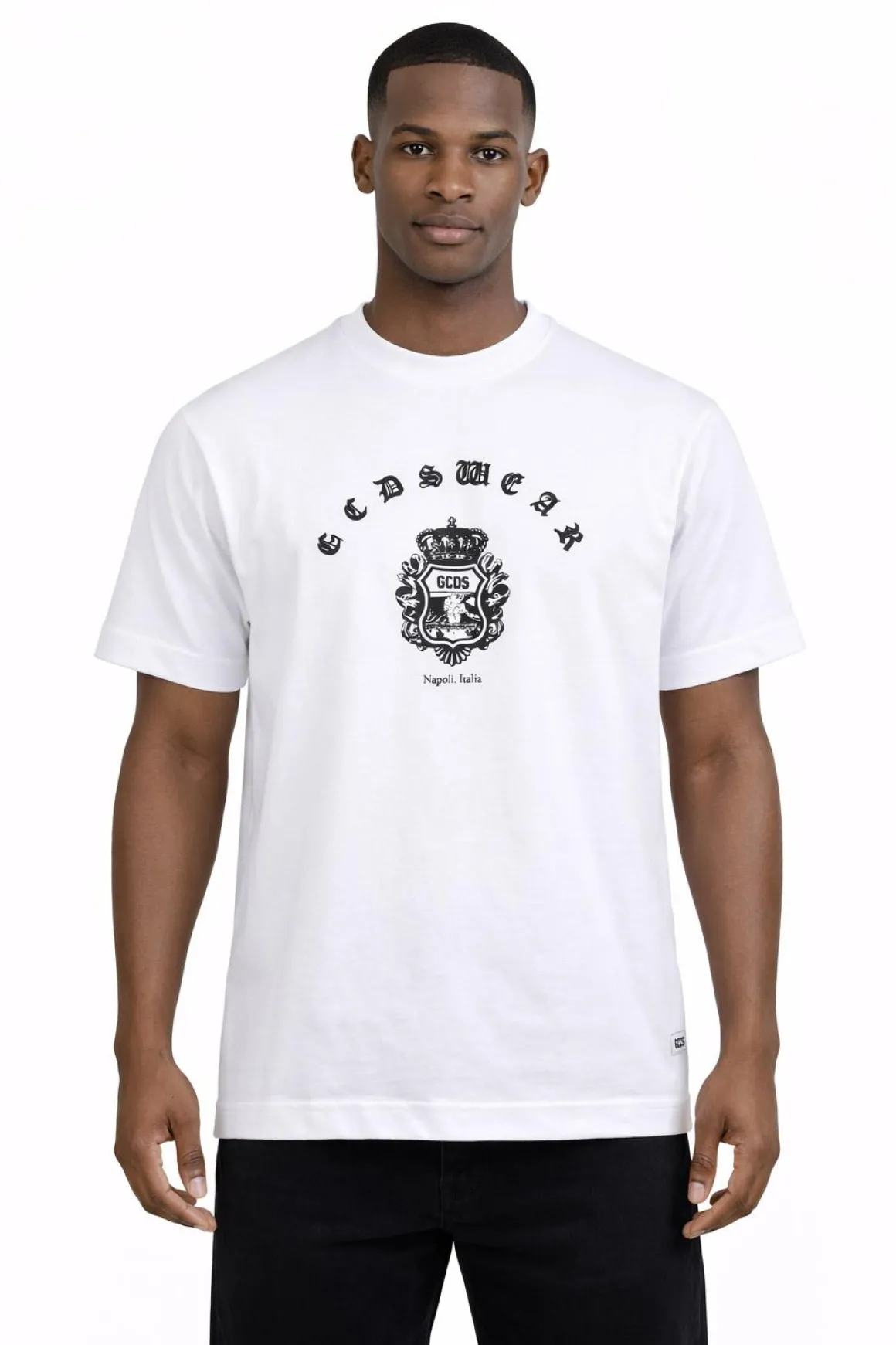 T-Shirt Uomo Stemma Napoli Gotico