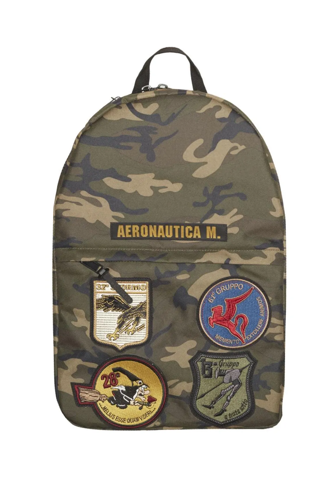 Zaino Camouflage con patches